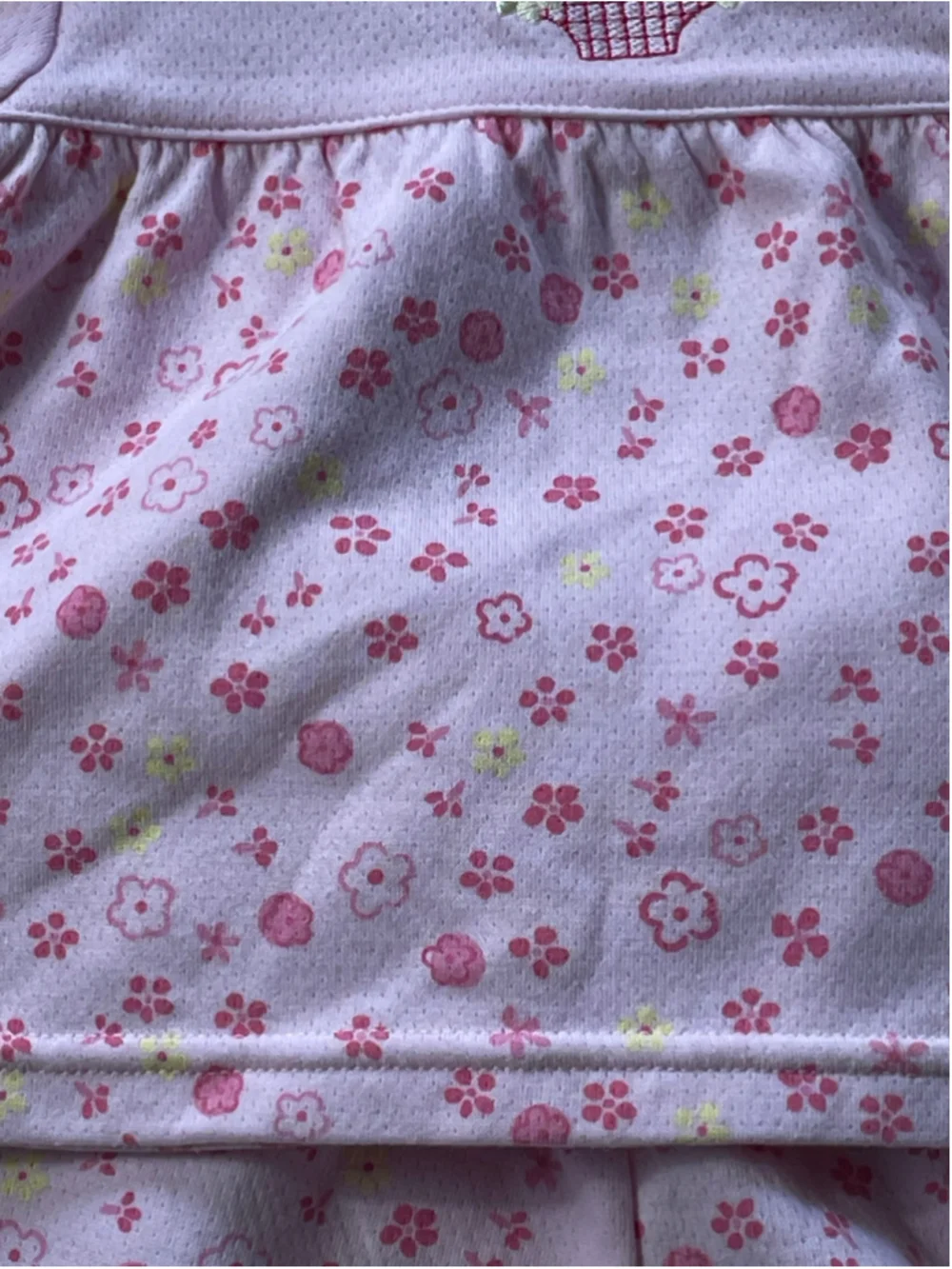 Sesame Street Baby Elmo Pink Ditsy Floral 2 Piece Newborn Pant Set Vintage y2k